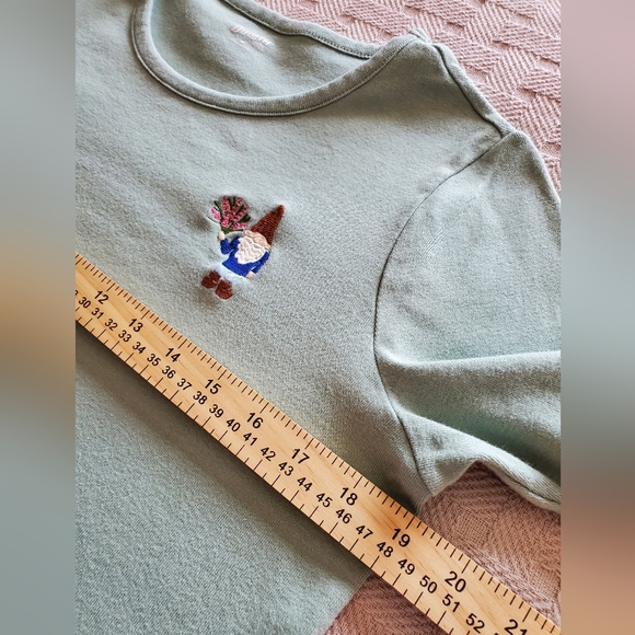 Duluth Trading Co. Longtail T Garden Logo Elbow Sleeve Shirt - Picture 7 of 10